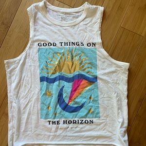 Spiritual Gangster Good Things On the Horizon muscle tank